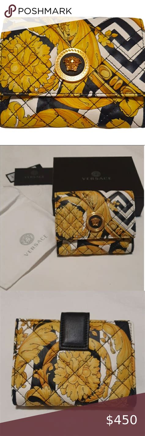 versace fake wallet|versace wallet medusa.